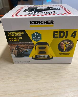 Kaercher Edi 4 Sghiacciatore per vetri a batteria