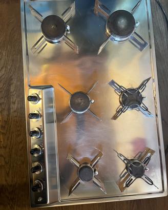 Piano cottura gas Alpes inox incasso