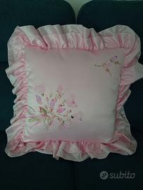 Cuscino dipinto a mano