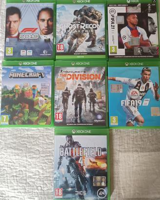 Set giochi xbox ONE