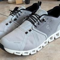 On Cloud 5 Waterproof Uomo Grigio/Nero TG 43