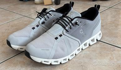 On Cloud 5 Waterproof Uomo Grigio/Nero TG 43