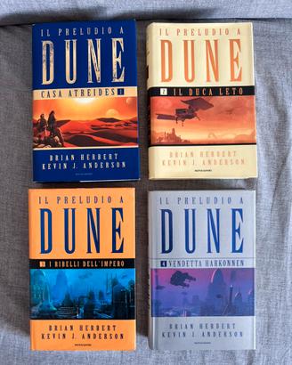 Preludio a Dune Completa 1-4 prima edizione