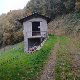 Rustico affaccio sulla valle taleggio