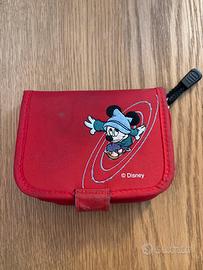 Portafogli rosso con topolino Disney