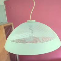 Lampadario in vetro di murano lavorato 