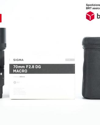 Sigma 70 F2.8 DG Art Macro (Sony)