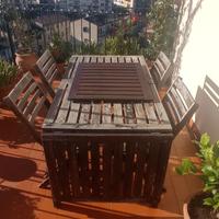 Ikea - tavolo e 4 sedie da giardino