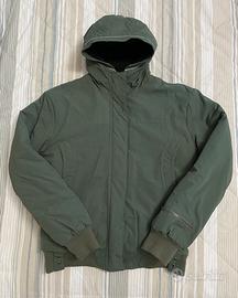 Bomber Bieffe uomo c/cappuccio col. verde taglia M