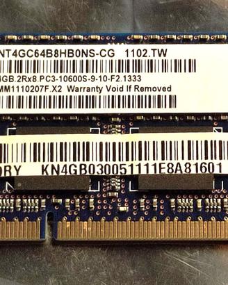 Memoria RAM Nanya 4GB DDR3