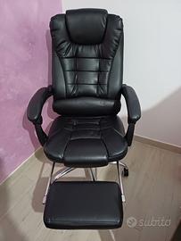 Poltrona da scrivania imbottita
