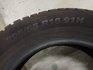 4 Gomme Invernali Kumho 205/55 R16 91H