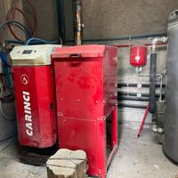 Caldaia ibrida pellet legna Carinci Prestige 350