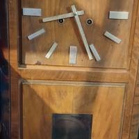 Orologio a pendolo in legno Veglia vintage 