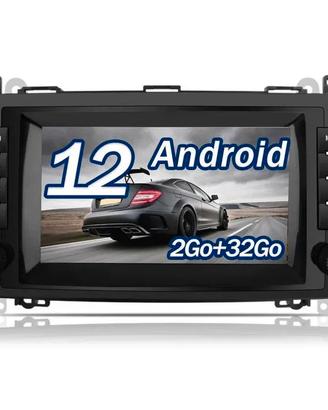 Autoradio navigatore Android 12 per Mercedes Benz