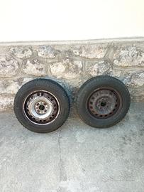 n 2gomme invernali  più cerchi 