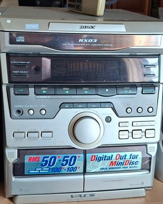 stereo con casse 