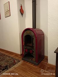 Stufa a legna in ceramica Dal Zotto