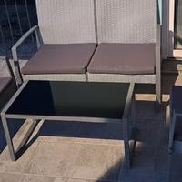 Set Salottino per esterno (giardino)
