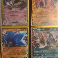pokemon lotto ex 6 carte 