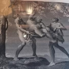 Stampa Antica Incisione  SILENUS  