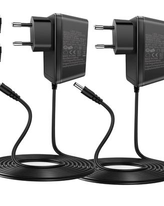 Coppia alimentatori 12V con adattat. x strisce led