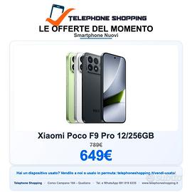 Xiaomi Poco F9 Pro 12/256GB Nuovo