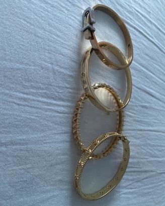 Braccialetti color oro in acciaio inossidabile