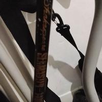 canna da pesca a traino con mulinello