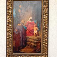 Giulio Carlini (Venezia 1826-1887) Sagra Famiglia