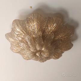 lampadario vetro di Murano 