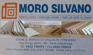 Battiscopa bianco multistrato