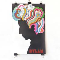 poster "Bob Dylan" anni '60 - Milton Glaser