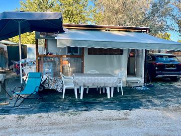 Roulotte knaus sudwind con casetta