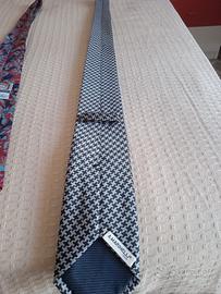 Cravatta A.Marinelli Napoli 1914 uomo seta jacquar