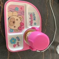 Set Piatto Unico E Borraccia THUN Per Bambina