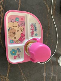 Set Piatto Unico E Borraccia THUN Per Bambina