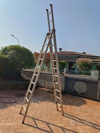 Scala professionale allungabile  9 metri