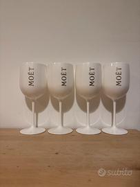 Set 4 Calici MOËT