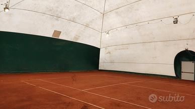 Copertura pressostatica campo da tennis 
