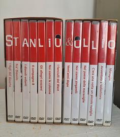 Box cofanetto collezione DVD Stanlio e Ollio 
