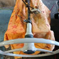 Volante,devioluci e scatola sterzo Fiat 600D