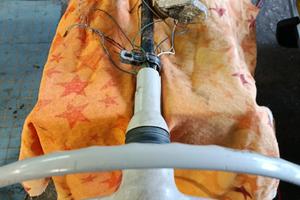 Volante,devioluci e scatola sterzo Fiat 600D