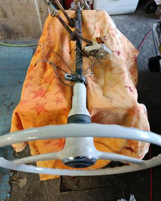 Volante,devioluci e scatola sterzo Fiat 600D