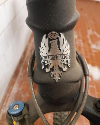 Mountain Bike bianchi sx methanol carbonio