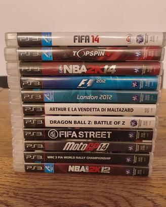 Lotto giochi ps3
