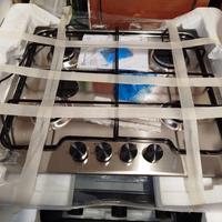 Piano cottura Electrolux 4 fuochi a gas inox 