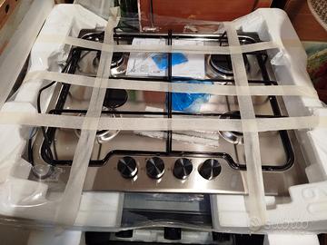 Piano cottura Electrolux 4 fuochi a gas inox 