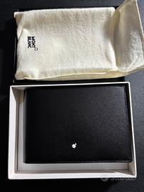 Portafoglio  Mont Blanc Pelle Nero Uomo