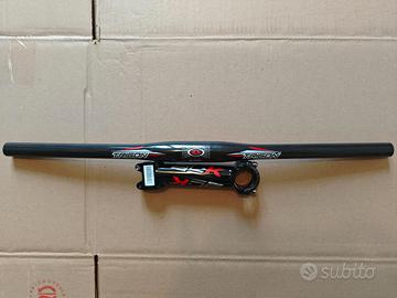 Manubrio e Attacco kit flat bar Trigon FSA